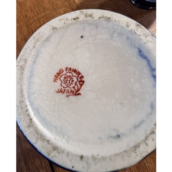 2 Vintage Antique Japanese Hotta Yu Shoten & Co. Porcelain Satsuma Style Vase - Picture 5 of 5